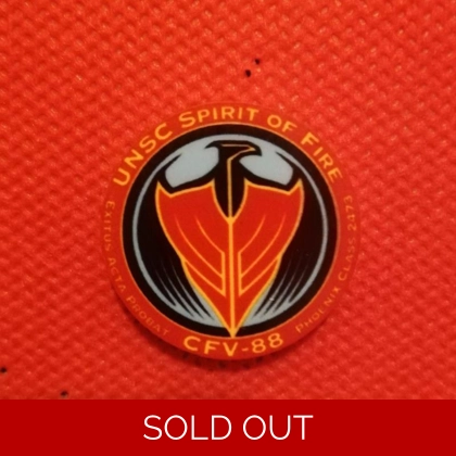 Halo - Spirit of Fire pin badge